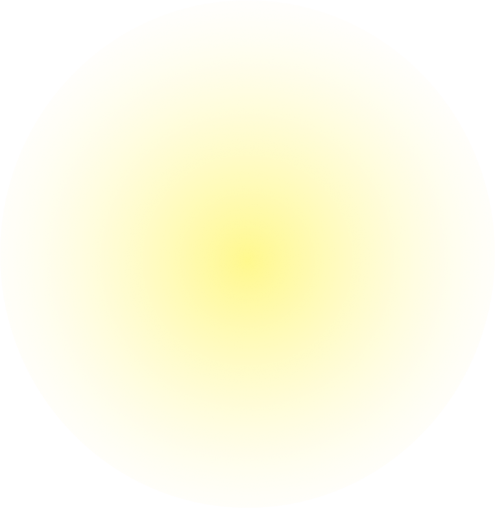 blurred yellow gradient circle